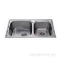 Easy to clean Home Two Bowl Kitchen Sink